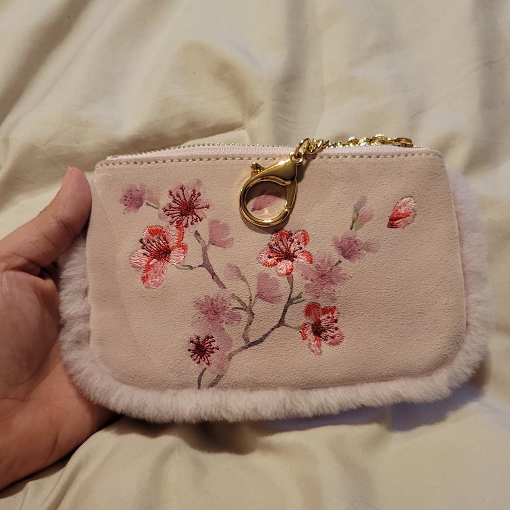 UGG Floral Embroidered Pink Wrislet
